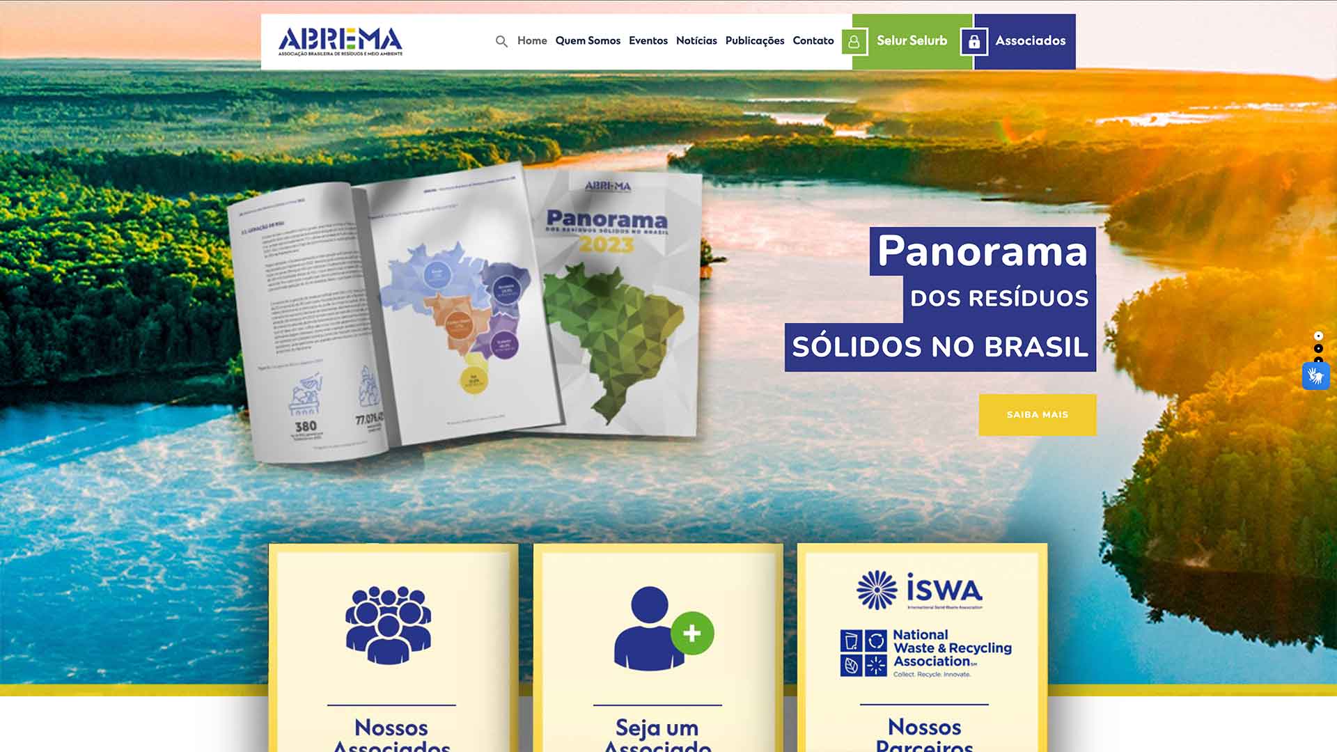 Site da Abrema ABREMA